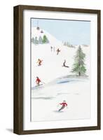 Blue Mountain III-Aimee Wilson-Framed Art Print