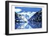 Blue Mountain-Milli Villa-Framed Art Print