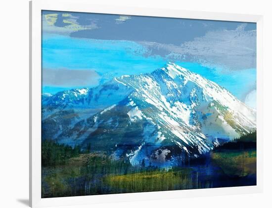 Blue Mountain-Sisa Jasper-Framed Art Print