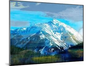 Blue Mountain-Sisa Jasper-Mounted Art Print