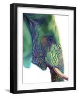 Blue Mountain-Corina St. Martin-Framed Giclee Print