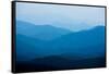 Blue Mountains, Blue Ridge Parkway, Virginia-Paul Souders-Framed Stretched Canvas