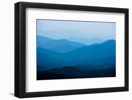 Blue Mountains, Blue Ridge Parkway, Virginia-Paul Souders-Framed Premium Photographic Print