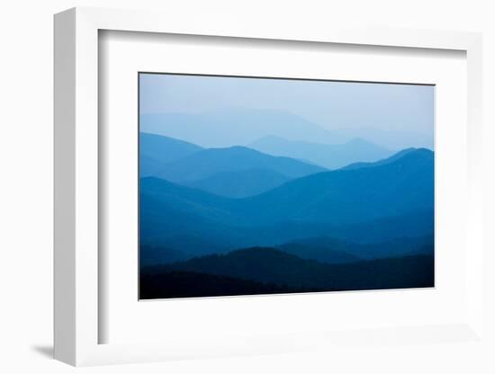 Blue Mountains, Blue Ridge Parkway, Virginia-Paul Souders-Framed Photographic Print