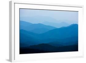 Blue Mountains, Blue Ridge Parkway, Virginia-Paul Souders-Framed Photographic Print