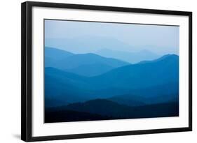 Blue Mountains, Blue Ridge Parkway, Virginia-Paul Souders-Framed Photographic Print