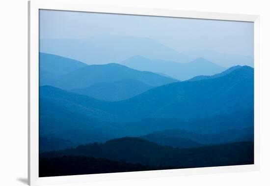 Blue Mountains, Blue Ridge Parkway, Virginia-Paul Souders-Framed Photographic Print