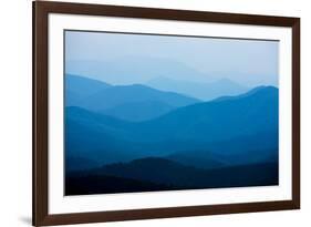 Blue Mountains, Blue Ridge Parkway, Virginia-Paul Souders-Framed Photographic Print