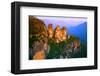 Blue Mountains Nsw Australia-null-Framed Art Print