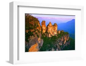 Blue Mountains Nsw Australia-null-Framed Art Print