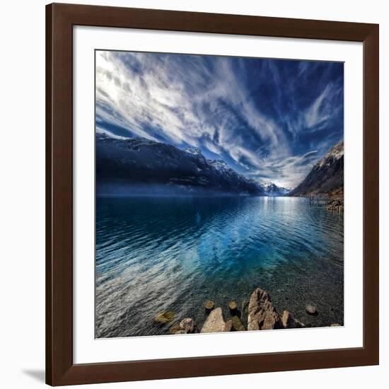 Blue Mountains-Philippe Sainte-Laudy-Framed Photographic Print