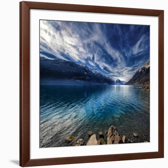 Blue Mountains-Philippe Sainte-Laudy-Framed Photographic Print