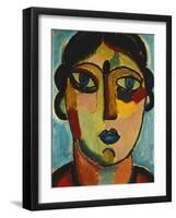 Blue Mouth-Alexej Von Jawlensky-Framed Giclee Print