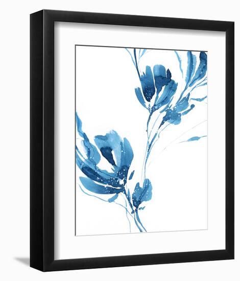 Blue Move 1-Lesia Binkin-Framed Art Print