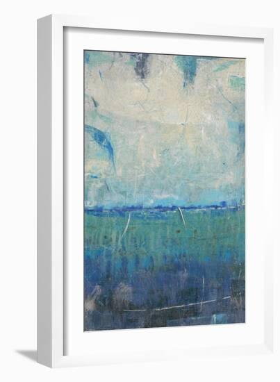 Blue Movement I-Tim OToole-Framed Art Print