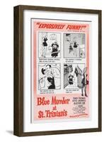 Blue Murder at St. Trinian's, Lower Right: Sabrina, 1957-null-Framed Art Print