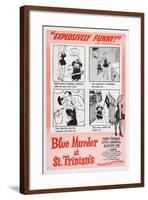 Blue Murder at St. Trinian's, Lower Right: Sabrina, 1957-null-Framed Art Print