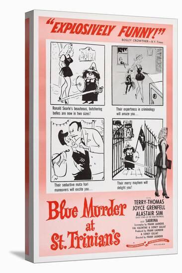 Blue Murder at St. Trinian's, Lower Right: Sabrina, 1957-null-Stretched Canvas