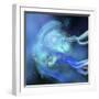 Blue Nebula-null-Framed Art Print