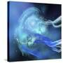 Blue Nebula-null-Stretched Canvas