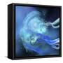 Blue Nebula-null-Framed Stretched Canvas