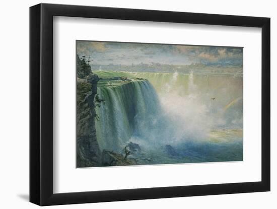 Blue Niagara, c.1884-George Inness-Framed Art Print