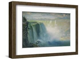 Blue Niagara, c.1884-George Inness-Framed Art Print