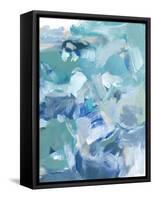 Blue Night I-Christina Long-Framed Stretched Canvas