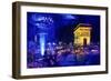 Blue Night in Paris-Philippe Hugonnard-Framed Giclee Print