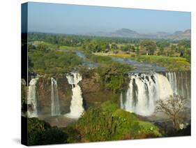 Blue Nile Falls, Waterfall on the Blue Nile River, Ethiopia, Africa-null-Stretched Canvas