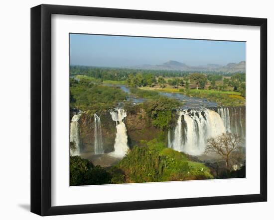 Blue Nile Falls, Waterfall on the Blue Nile River, Ethiopia, Africa-null-Framed Premium Photographic Print