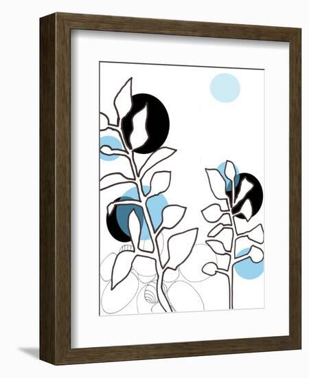 Blue Note-Jan Weiss-Framed Art Print