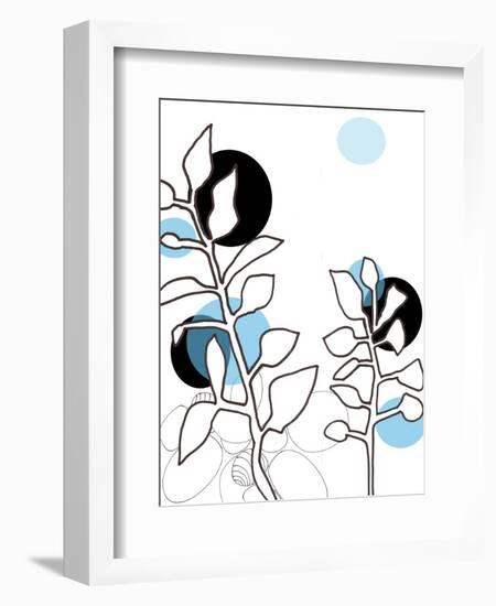 Blue Note-Jan Weiss-Framed Art Print