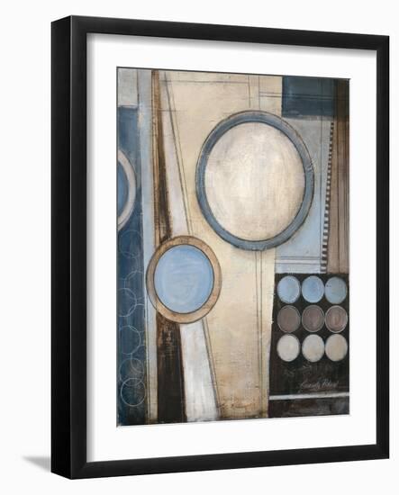 Blue Notes I-Kimberly Poloson-Framed Art Print