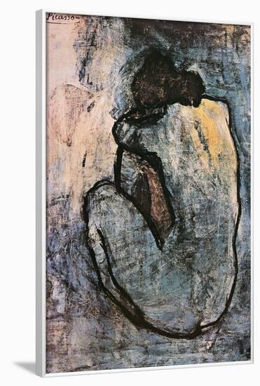 Blue Nude, c.1902-Pablo Picasso-Framed Poster