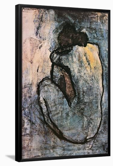 Blue Nude, c.1902-Pablo Picasso-Framed Poster