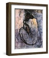 Blue Nude, c.1902-Pablo Picasso-Framed Art Print