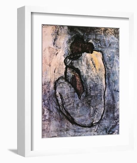 Blue Nude, c.1902-Pablo Picasso-Framed Art Print