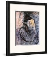 Blue Nude, c.1902-Pablo Picasso-Framed Art Print