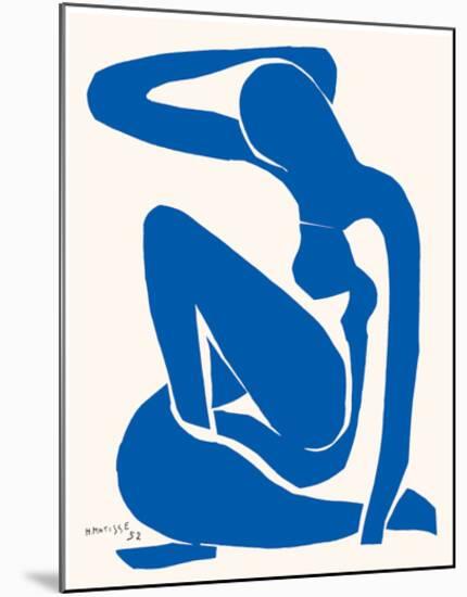 Blue Nude-Henri Matisse-Mounted Art Print