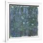 Blue Nympheas-Claude Monet-Framed Giclee Print