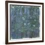 Blue Nympheas-Claude Monet-Framed Giclee Print