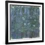 Blue Nympheas-Claude Monet-Framed Giclee Print