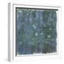 Blue Nympheas-Claude Monet-Framed Giclee Print