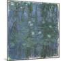 Blue Nympheas-Claude Monet-Mounted Giclee Print