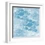 Blue Ocean School of Fish-Bee Sturgis-Framed Art Print