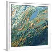 Blue Ocean Sunset-Margaret Juul-Framed Giclee Print