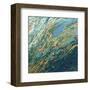 Blue Ocean Sunset-Margaret Juul-Framed Art Print