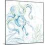 Blue Octopus-Lanie Loreth-Mounted Art Print