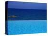 Blue of Pool, Sky and Sea-null-Stretched Canvas